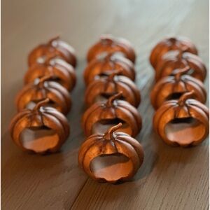 William Sonoma Pumpkin Napkin holders